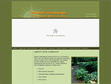 Tablet Screenshot of gabrielslandscapeandtrees.com
